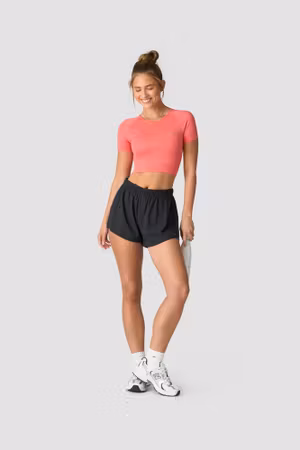 Define Seamless Cropped T-shirt Korall