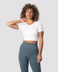 Define Seamless Cropped T-shirt Wmn Vit