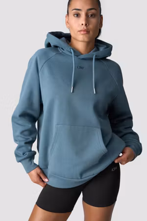 Everyday Hoodie Wmn Stålblå