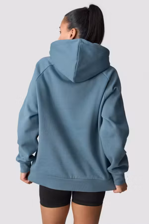 Everyday Hoodie Wmn Stålblå