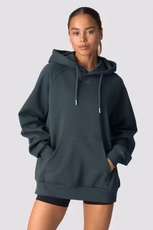 Everyday Hoodie Wmn Mörkgrön