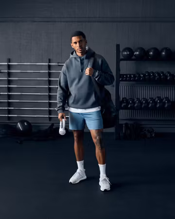 Stride Shorts Herr Stålblå