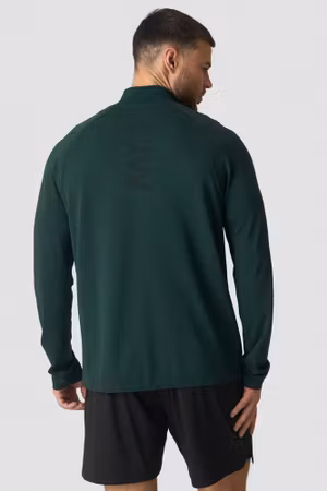 Stride 1/4 Longsleeve Wet Green
