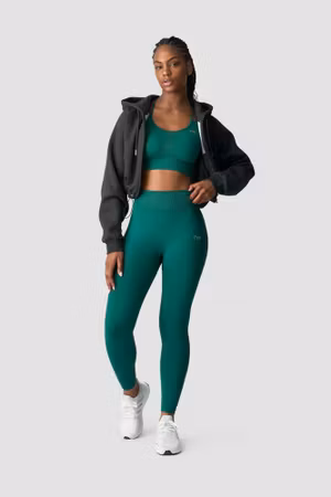 Define Seamless Tights Deep Emerald
