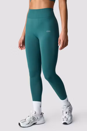 Define Seamless Tights Dammig Grön