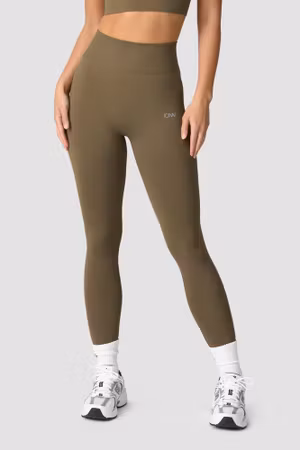 Define Seamless Tights Mörk Sand