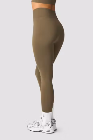 Define Seamless Tights Mörk Sand