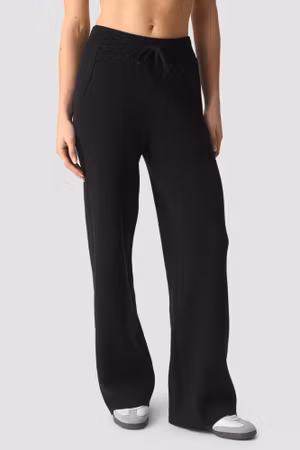 Soft Knit Pants Black