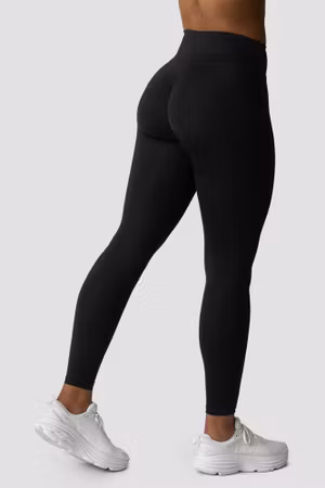 Scrunch Tights Black