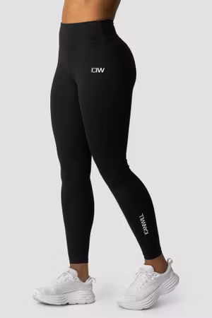 Scrunch Tights Black