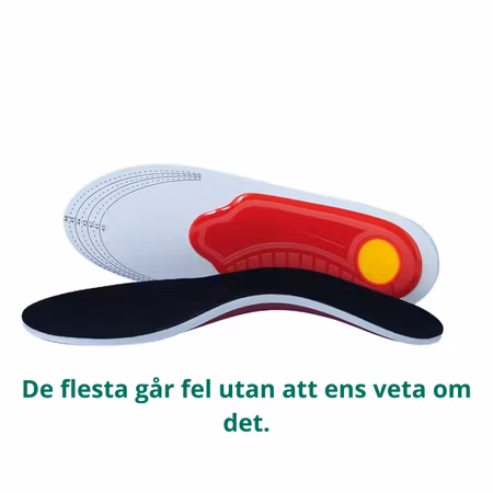 OurBody Skoinlägg med pronationsstöd – Stabilitet & komfort hela dagen