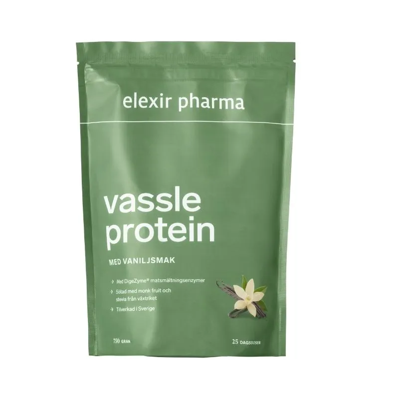 Elexir Pharma Vassleprotein Vanilj 750g
