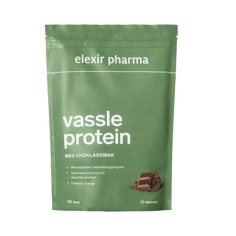Elexir Pharma Vassleprotein Choklad 750g