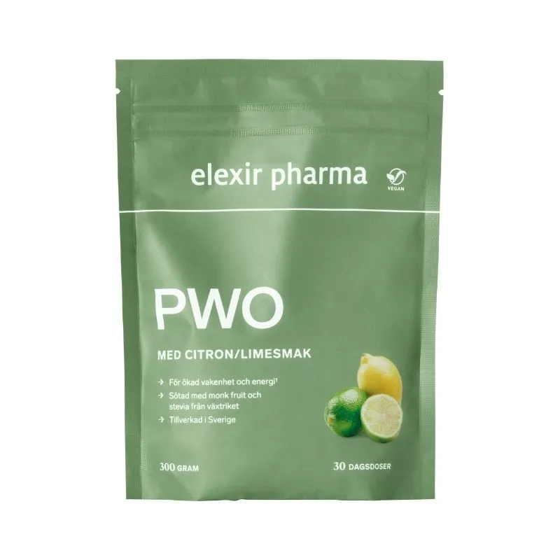 Elexir Pharma PWO 300g Citron/lime