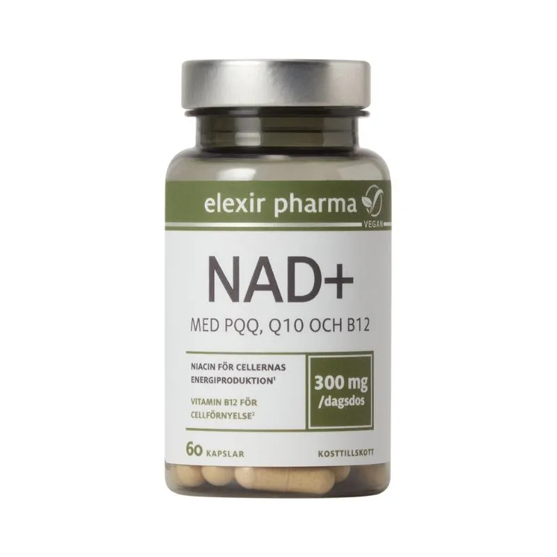 Elexir Pharma NAD+ 300 mg 60 kaps