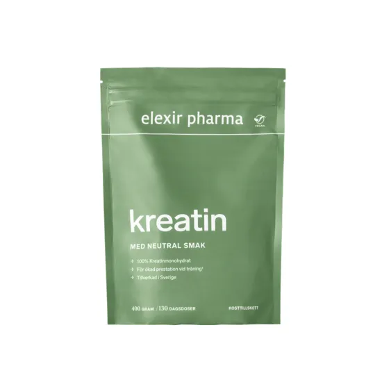 Elexir Pharma Kreatin 400g Naturell