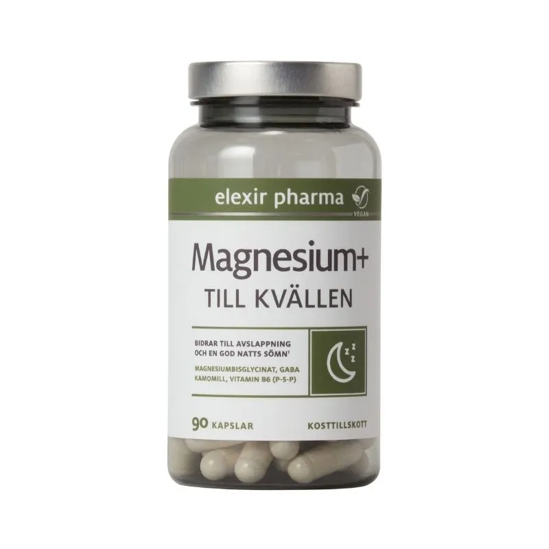 Elexir Pharma Magnesium Kväll 90 kapslar