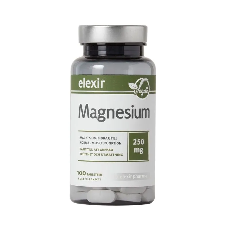 Elexir Pharma Magnesium 250mg 100 tab