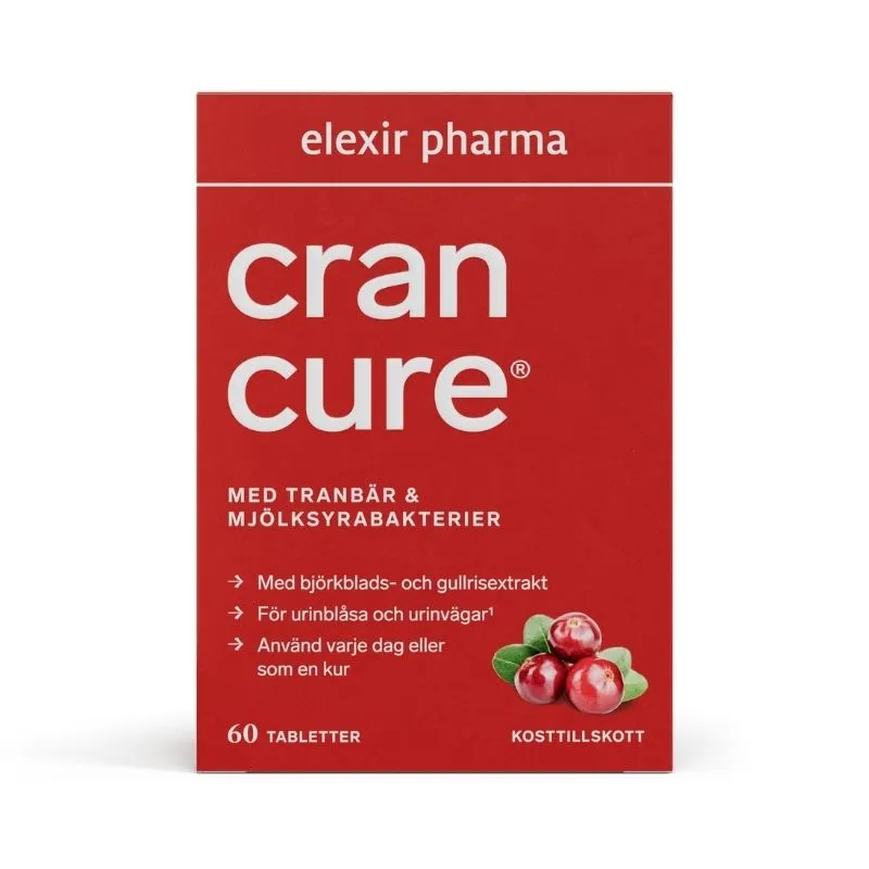 Elexir Pharma Cran Cure 60 tabletter