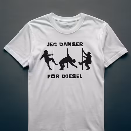 T-skjorte "Danser for diesel"