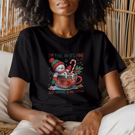T-skjorte "Having a meltdown"