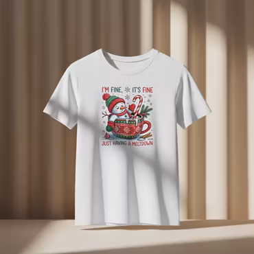 T-skjorte "Having a meltdown"