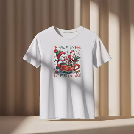 T-skjorte "Having a meltdown"