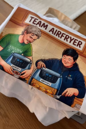 DTF transfer (strykemerke) av ditt bilde/design