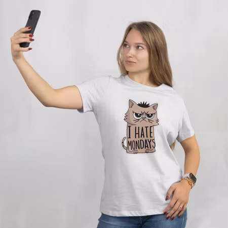 T-skjorte "I hate mondays"