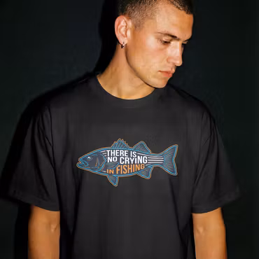 T-skjorte "No crying"