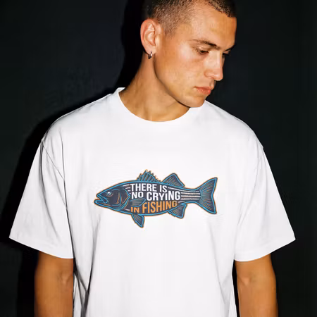 T-skjorte "No crying"