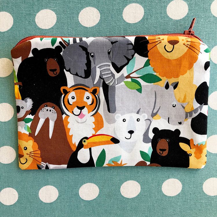 Zippered bag