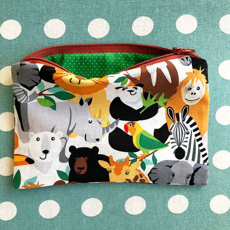 Zippered bag