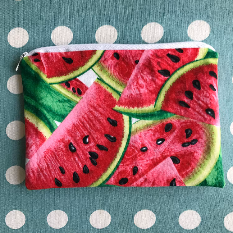 Zippered bag
