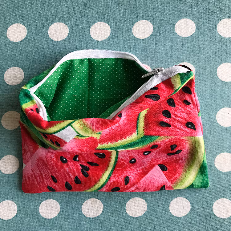 Zippered bag