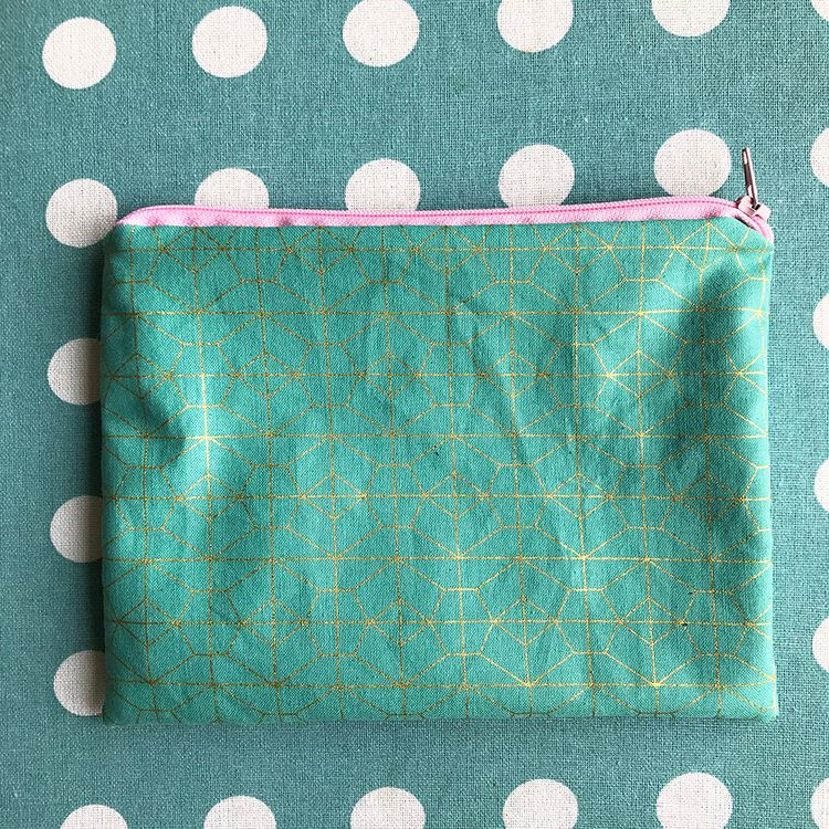 Zippered bag