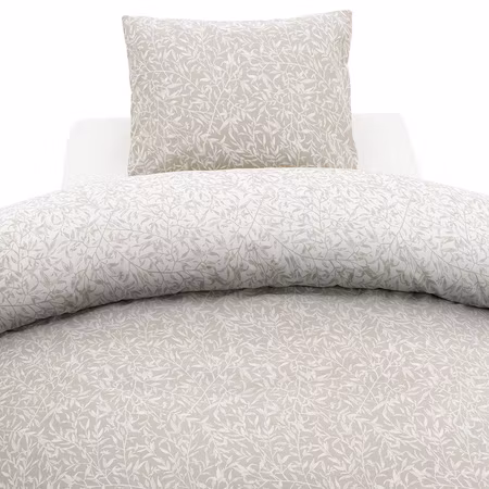 Garden Greige Bäddset  Enkeltäcke 150x210