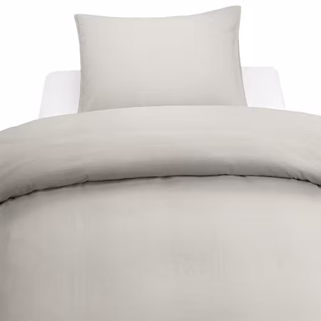 Washed Beige Bäddset Enkeltäcke 150x210