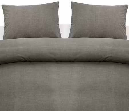 Washed Grå Bäddset Dubbeltäcke 220x210