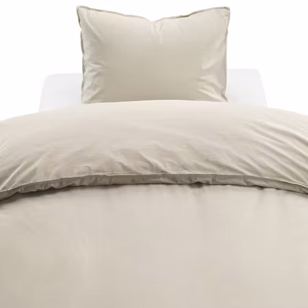 Humble Beige Bäddset Enkeltäcke 150x210