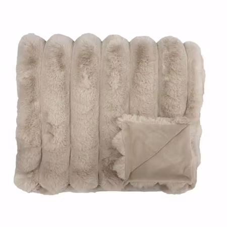 Brooklyn Pläd Sand 130x170