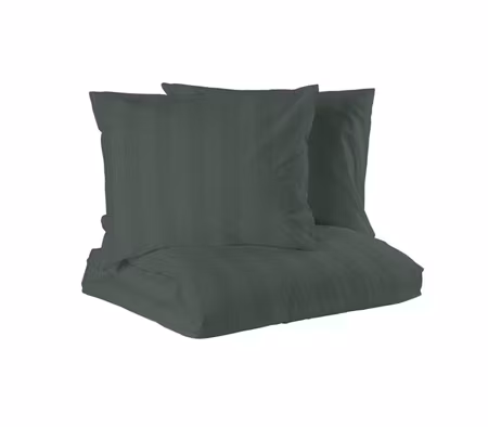 Mirage Bäddset Satin Mörkgrön Dubbeltäcke 220x210