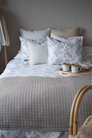 Bäddset Tilly Grå 150x210 cm