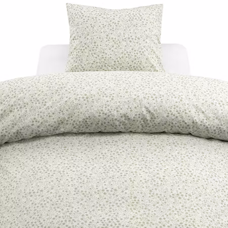 Bäddset Hedda Grön Enkeltäcke 150x210