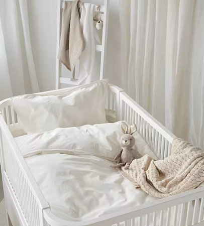 Bäddset Humble Vit Spjälsäng 100x130