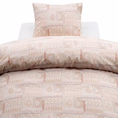 Bäddset Jasmine Peach Enkeltäcke 150x210