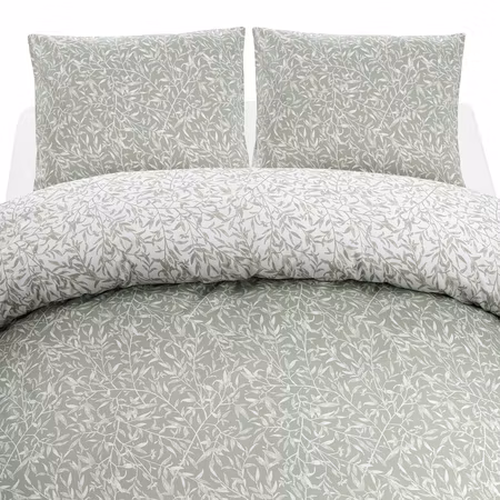 Bäddset Garden Grön Dubbeltäcke 220x210