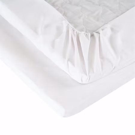 Dra på lakan Spjälsäng vitt 60x120