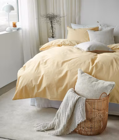 Humble Gul Bäddset Borganäs of Sweden Enkeltäcke 150x210
