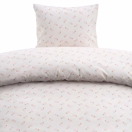 Bäddset Päron Rosa Enkeltäcke 150x210